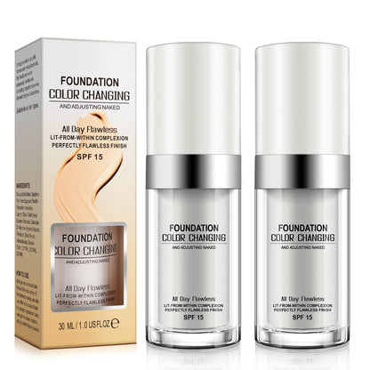 Sefudun Concealer Cover Cream – Colour-Changing Foundation with SPF 50