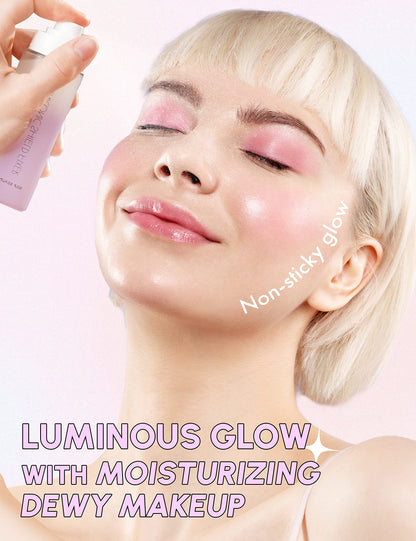 SELF BEAUTY Glow Makeup Setting Spray – Hydrating, Dewy Finish, Long-Lasting (100ml)