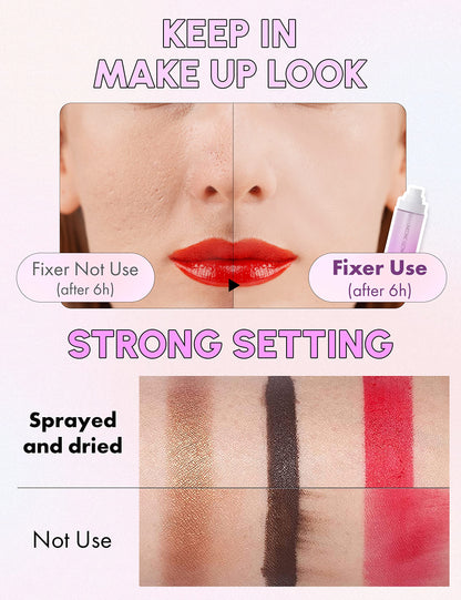 SELF BEAUTY Glow Makeup Setting Spray – Hydrating, Dewy Finish, Long-Lasting (100ml)