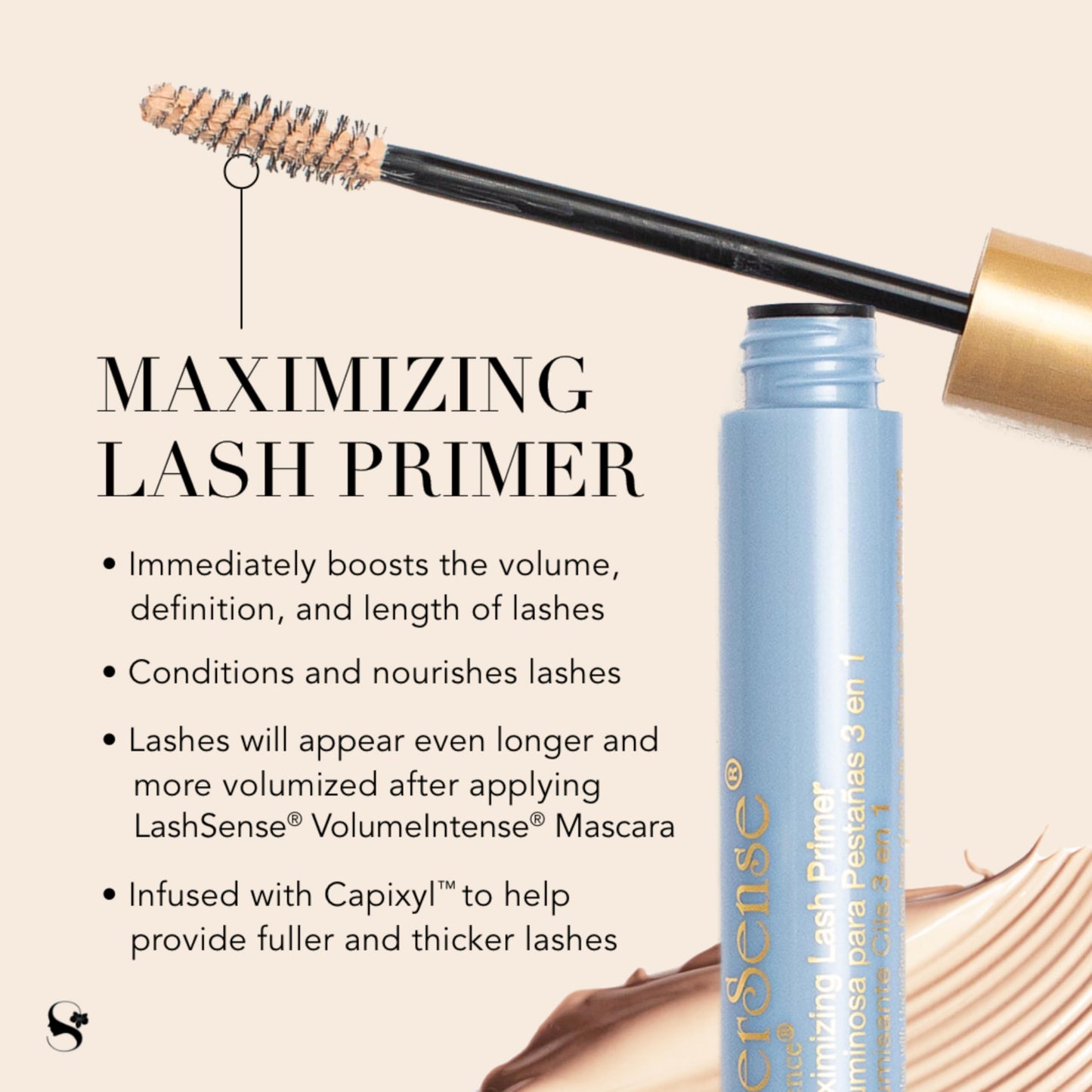 UnderSense 3-in-1 Maximizing Lash Primer by SeneGence — Conditioning, Lengthening & Volumizing