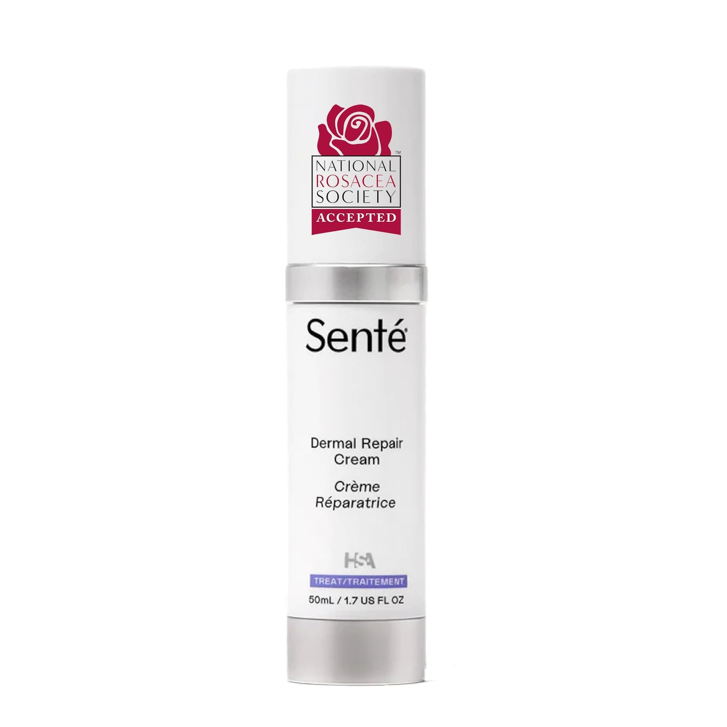 Sente Dermal Repair Facial Cream | Hydration & Soothing for Rosacea & Sensitive Skin