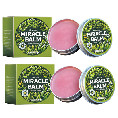 Senzion Miracle Balm – Organic 2-Pack for Relaxed, Comfortable Skin (Legs, Arms, Back)