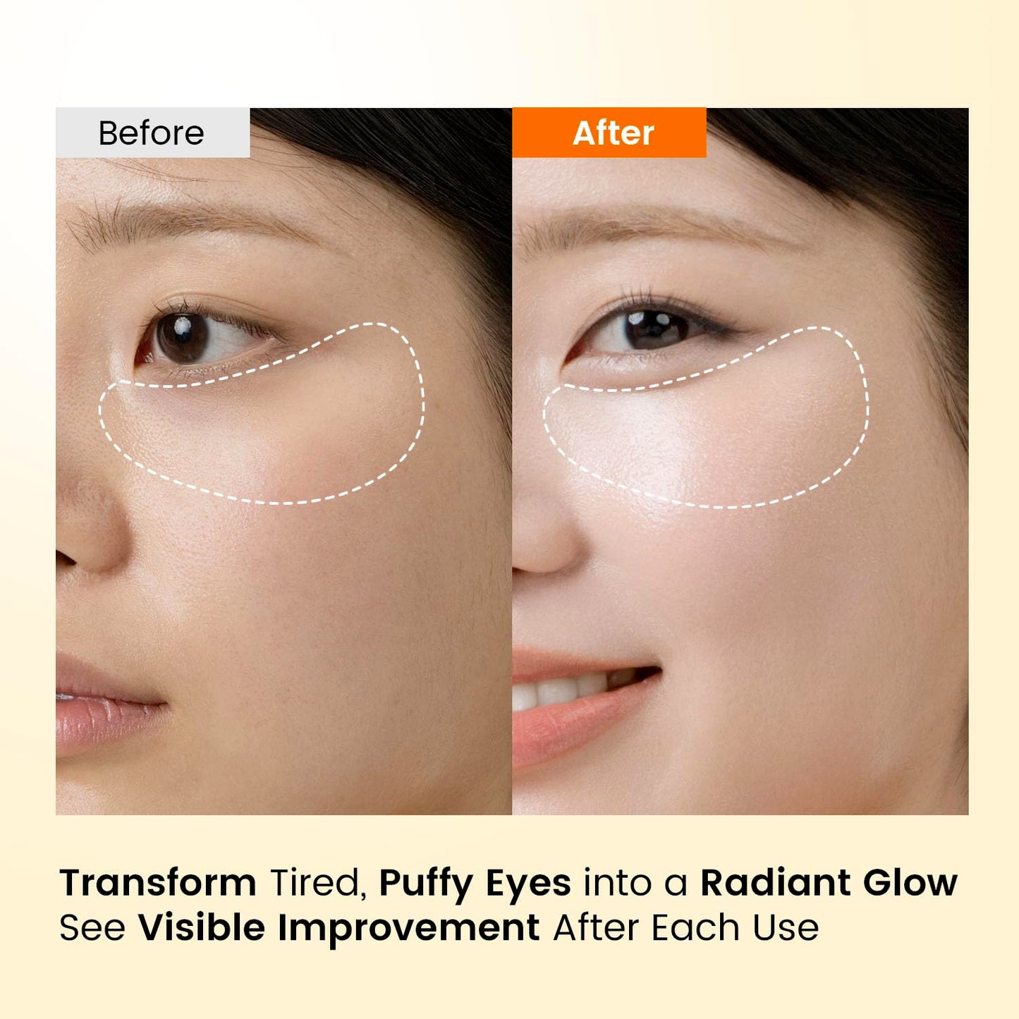 SEONGLOW Caffeine Under Eye Patches – 30 Pairs | Brighten & Hydrate