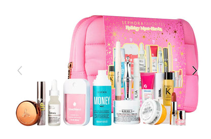 SEPHORA Favorites Holiday Must-Haves Gift Set – 14 Beauty Bestsellers (Makeup, Skincare, Hair)