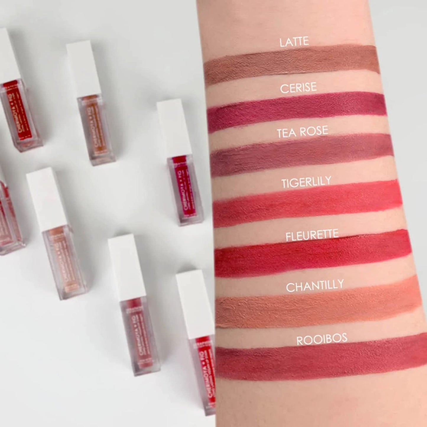 Seraphine Botanicals Lip Stain - Cherimoya & Fig Extracts | Long-Lasting Vegan Lip Color