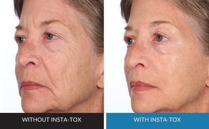 Serious Skincare INSTA-TOX Wrinkle Smoothing Serum .75oz + A Defiance Primer 2oz Duo