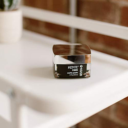 SEVEN Kente Fibre Matte Hair Paste – Medium Hold, Natural Finish, Root Lift | Made in USA