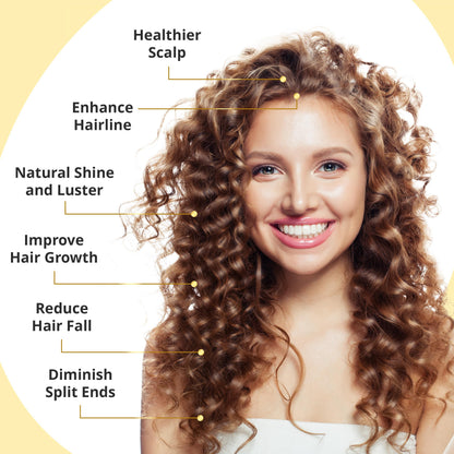 Seven Minerals Rosemary Hair Growth Oil – Rice Protein, Caffeine & Mint, 2 oz