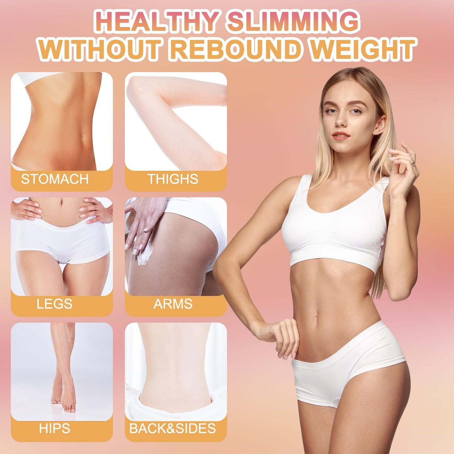 SEWOG B Flat Belly Cream – Body Firming & Moisturizing for Stomach, Thighs & Butt