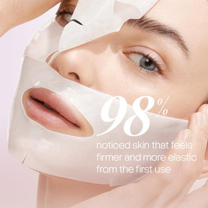 SEYOUL Collagen Jelly Mask – 83% Hydrolyzed Collagen & Niacinamide (5 Sheets)