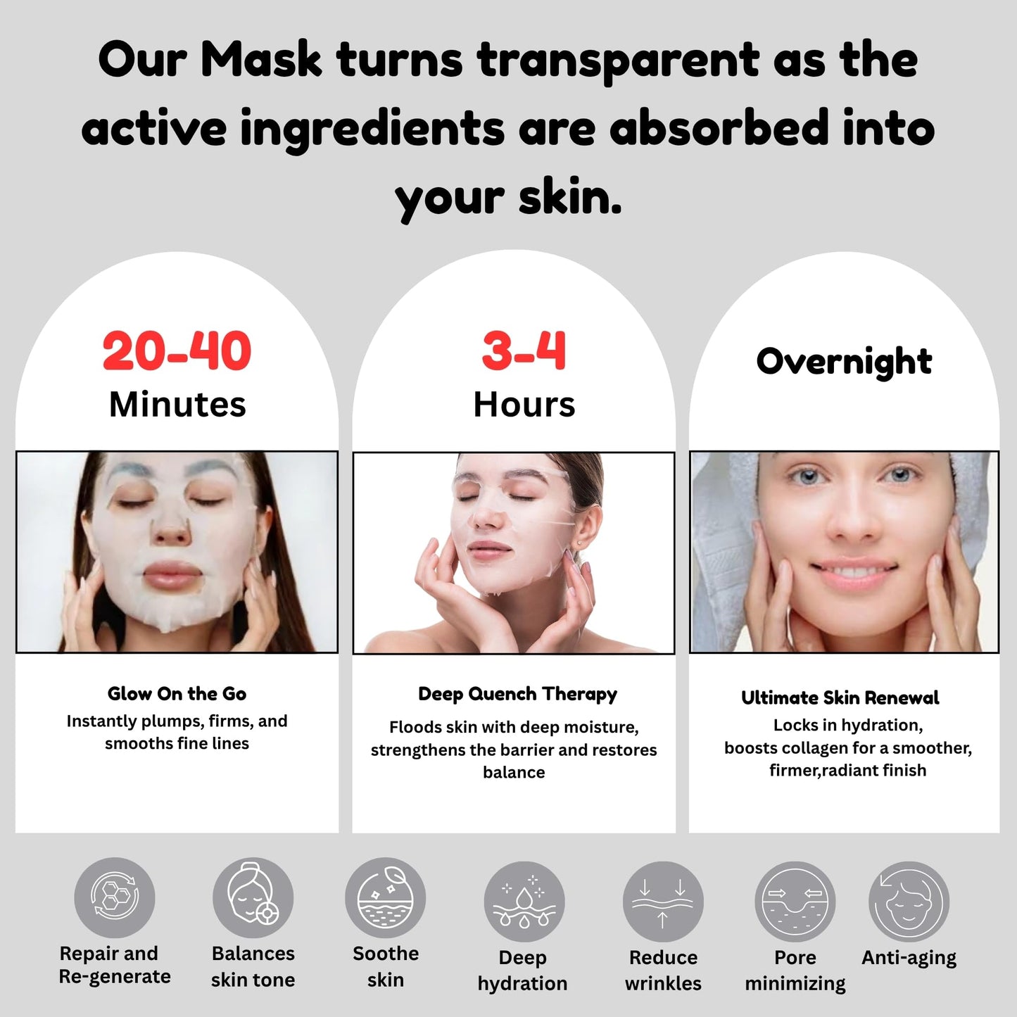 SG Bio-Collagen Real Deep Mask – Overnight Hydration, Firming & Pore Refinement | S.G Inc