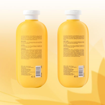 SHAKEBAR Keratin Curly Hair Shampoo & Conditioner Set – Curl & Shine