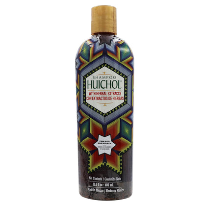 Shampoo del Indio Huichol Organic Cleansing and Strengthening Shampoo 14 FL Oz Bottle