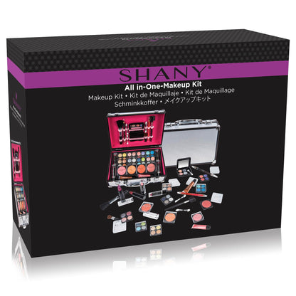 SHANY Carry All Makeup Train Case – Premium Portable Cosmetics Organizer & Pro Set