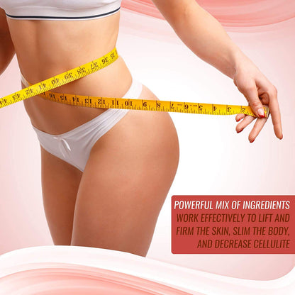 Shape and Tone All Natural Moisturizing Body Contouring Applicator Wrap – Easy to Use Tummy Contour Wrap (10 APPLICATORS)