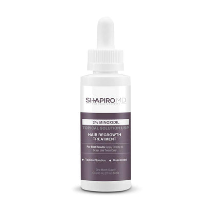 Shapiro MD Hair Growth Experts Minoxidil 2% for Women – Hair Growth Serum (1 Month)
