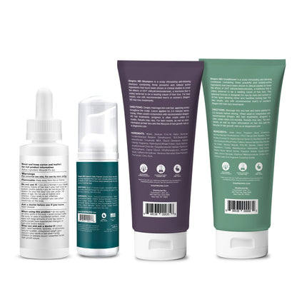 Shapiro MD Men's Regrowth Kit Plus: 5% Minoxidil, Shampoo, Conditioner & Leave-In Foam