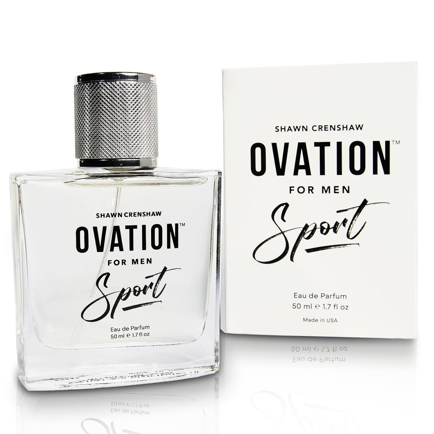 Ovation for Men Sport by Shawn Crenshaw – Casual Daytime Cologne EDP 50ml