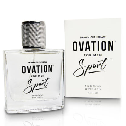 Ovation for Men Sport by Shawn Crenshaw – Casual Daytime Cologne EDP 50ml