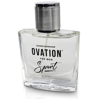 Ovation for Men Sport by Shawn Crenshaw – Casual Daytime Cologne EDP 50ml