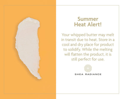 Shea Radiance P.U.R.E. Whipped Shea Butter with Colloidal Oatmeal — Citrus Blossom (5 oz)