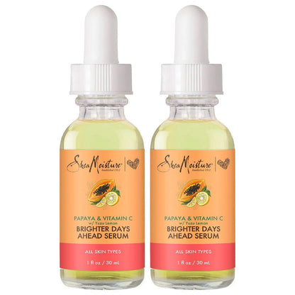 SheaMoisture Papaya & Vitamin C Serum 2-Pack – Brighter Days Ahead