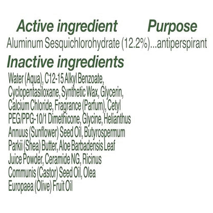 SheaMoisture Antiperspirant Deodorant Stick – Sensitive Aloe Vera & Ceramides (2 Count, 2 x 2.6 oz) 48HR Protection | No Parabens, No Mineral Oil