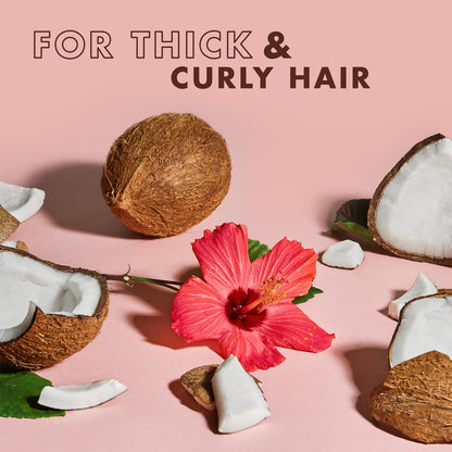 SheaMoisture Travel Essentials Hair Care Bundle – Coconut & Hibiscus Shampoo, Conditioner, Curl Enhancing Smoothie