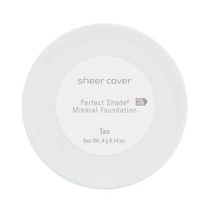 Sheer Cover Perfect Shade Mineral Foundation Kit with Free Brush - Tan | Full Coverage
