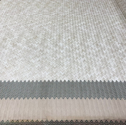 Sheer Nude Mesh Knit Fabric by the Metre