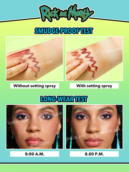 SHEGLAM Pickle Rick Setting Spray – Long-Lasting Face Mist for Flawless Makeup