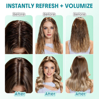 SHEGLAM Travel Dry Shampoo Gel for Oily Hair – Non-Aerosol, TSA-Approved, Instant Refresh & Volume (2.36 fl oz)