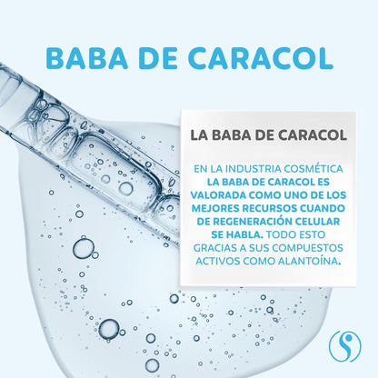 Sheló NABEL Baba de Caracol Snail Cream Face Moisturizer – Hydrating Daily Skincare