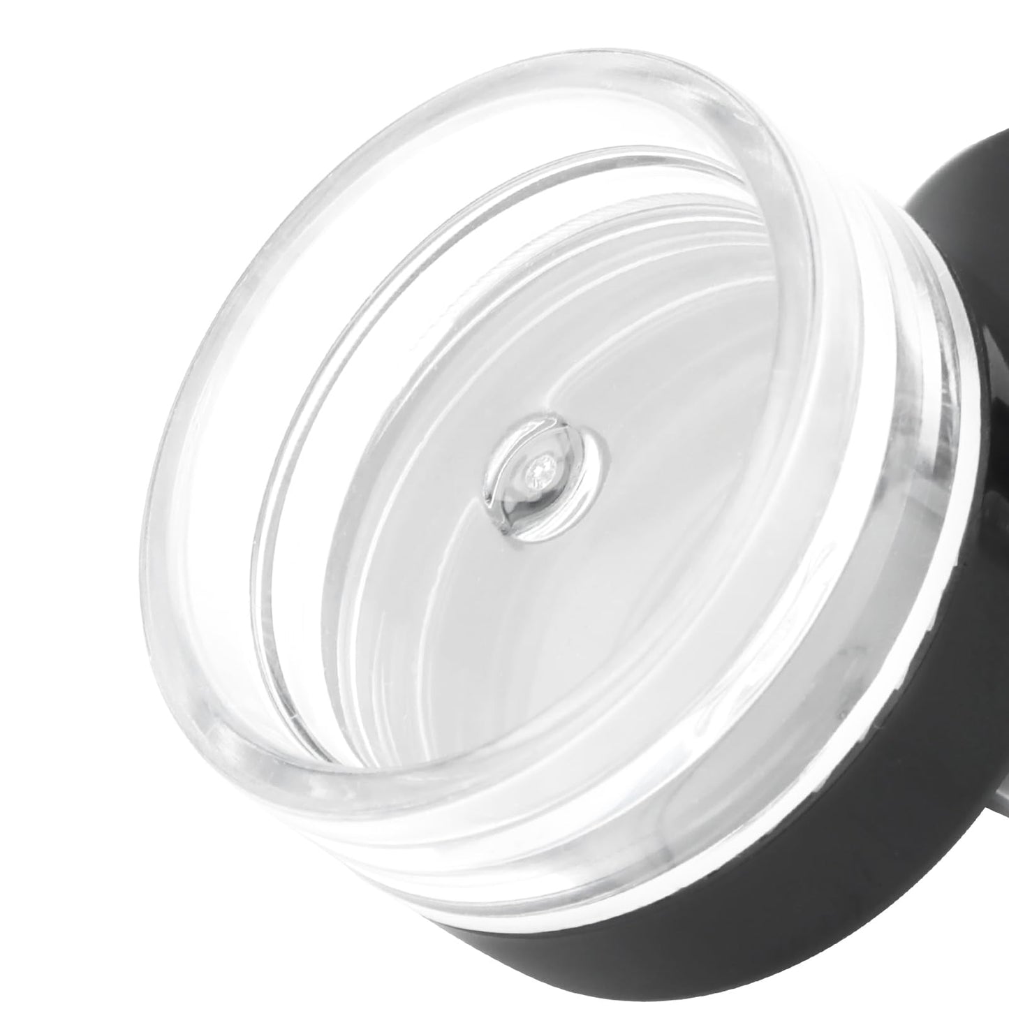 SHEUTSAN 200 Pack 3ml Plastic Jars with Black Lids – Clear Sample Containers