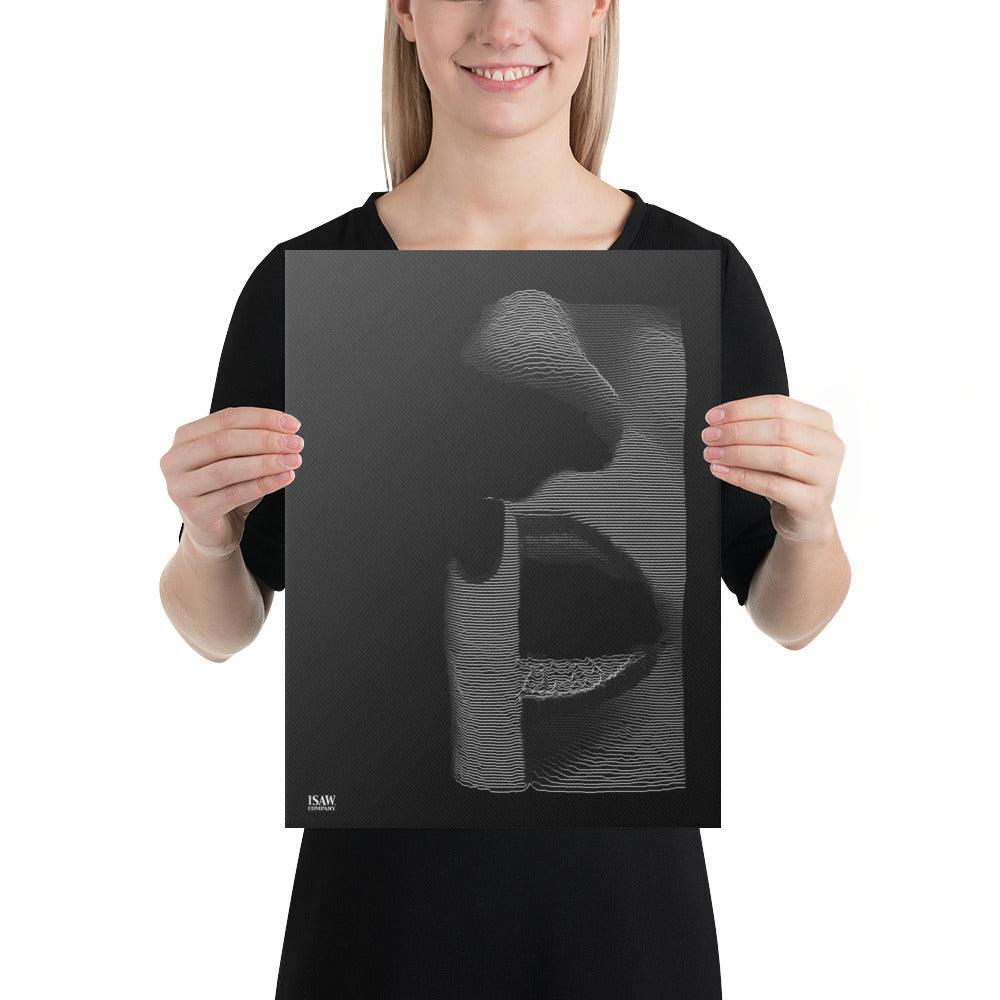 Shhh! - Premium Grade Canvas Print