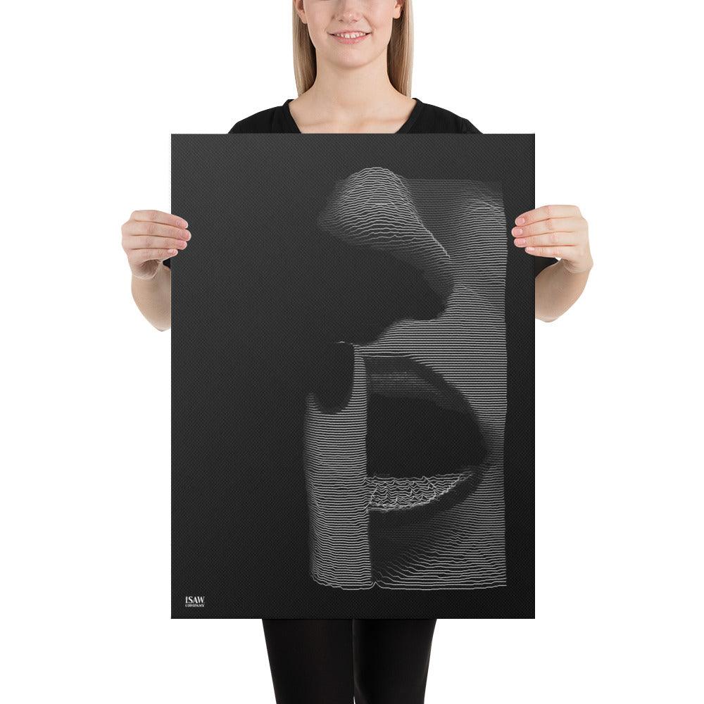 Shhh! - Premium Grade Canvas Print