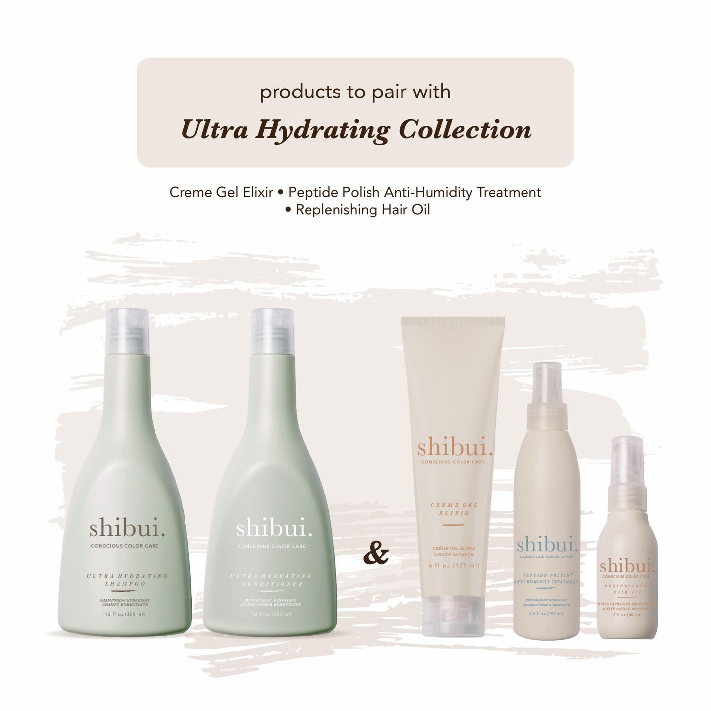 SHIBUI Ultra Hydrating Shampoo — Moisture-Rich Color Protection for Medium to Textured Hair