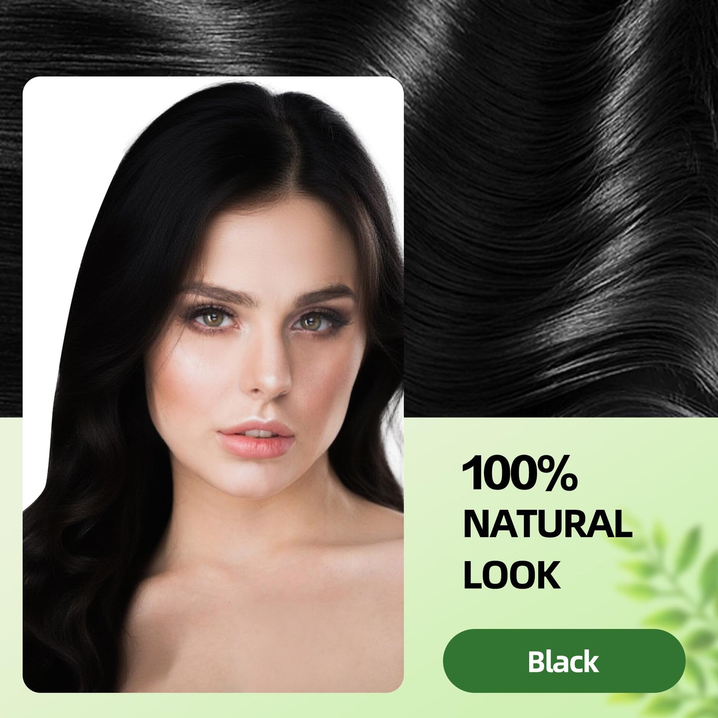 SHIHUANUO 3-in-1 Hair Dye Shampoo for Gray Coverage – Black, Argan Nut, 500ml