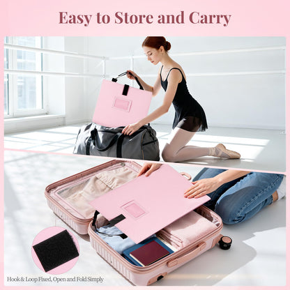 Shinowa Foldable Full Length Mirror – 33x13 in, Shatter-Proof for Dancers & Travel