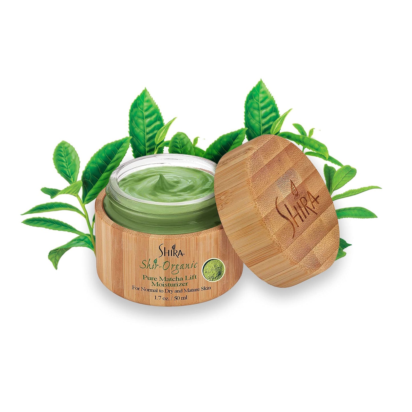 Shira Shir-Organic Green Tea Matcha Lift Face Moisturizer – Hydration & Glow