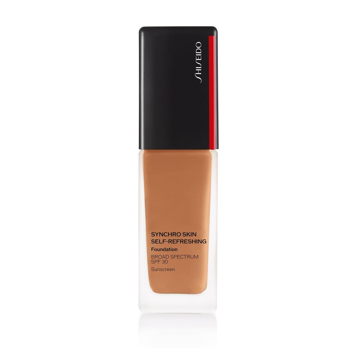 Shiseido Synchro Skin Self-Refreshing Foundation SPF 30 Cedar 430 – Medium-to-Full Buildable Coverage, Natural Semi-Matte, 24-Hour Wear
