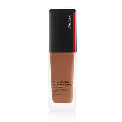 Shiseido Synchro Skin Self-Refreshing Foundation SPF 30 Copper 450 – Natural Finish, 24-Hour Wear