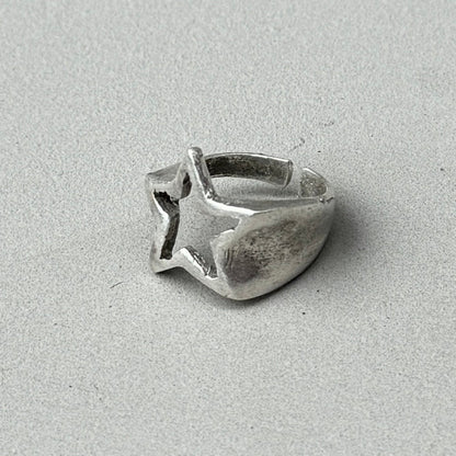 Shooting Star Silver Ring