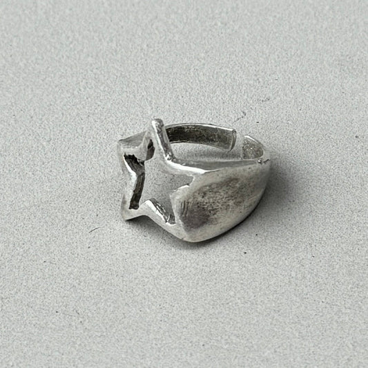 Shooting Star Silver Ring