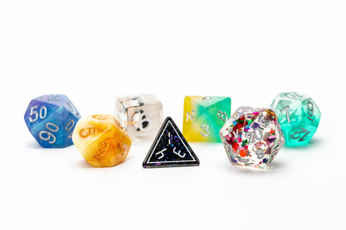 Fanroll - Mystery Misfit Resin Polyhedral Dice Set