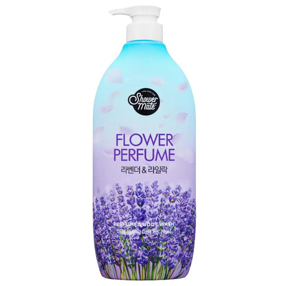 SHOWERMATE Flower Perfume Body Wash – Lavender & Lilac 1.2L