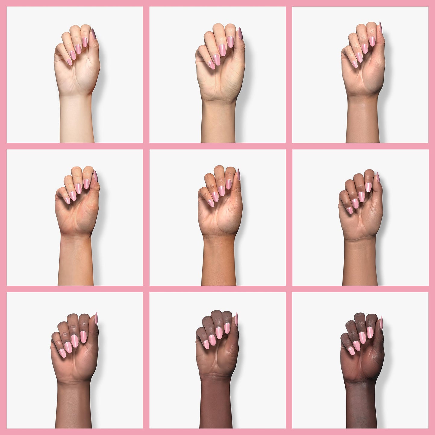 SHOYUM Jelly Pink Gel Nail Polish Set – 10 Nude Pink Colors for DIY Manicures