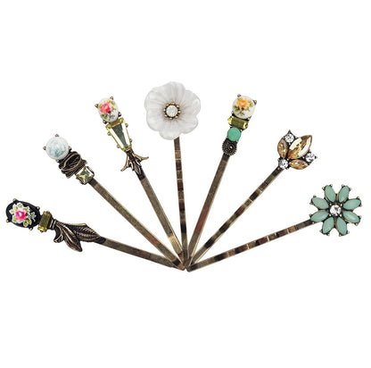 SICOPEE 7PCS Vintage Hair Clips – Elegant Retro Hair Pins for Women