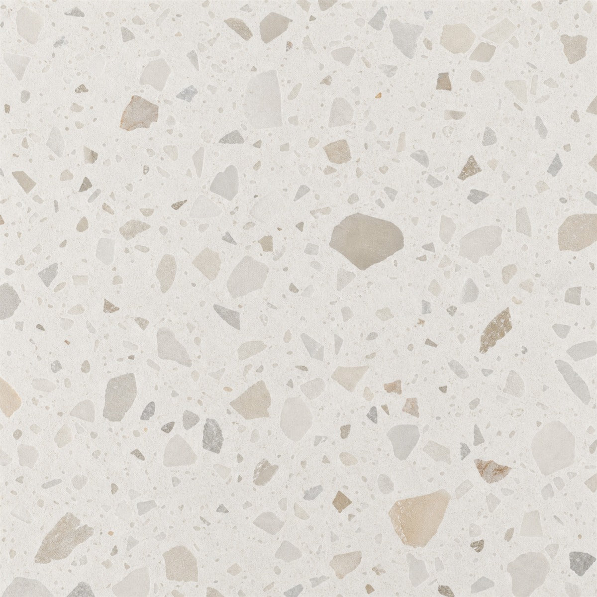 Sienna Round Dining Table, Premium Terrazzo And Wood Base