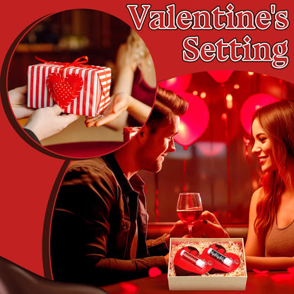 Siifert 25 Pcs Valentine Lip Balms – Heart-Shaped Gift Set for Galentine’s Day